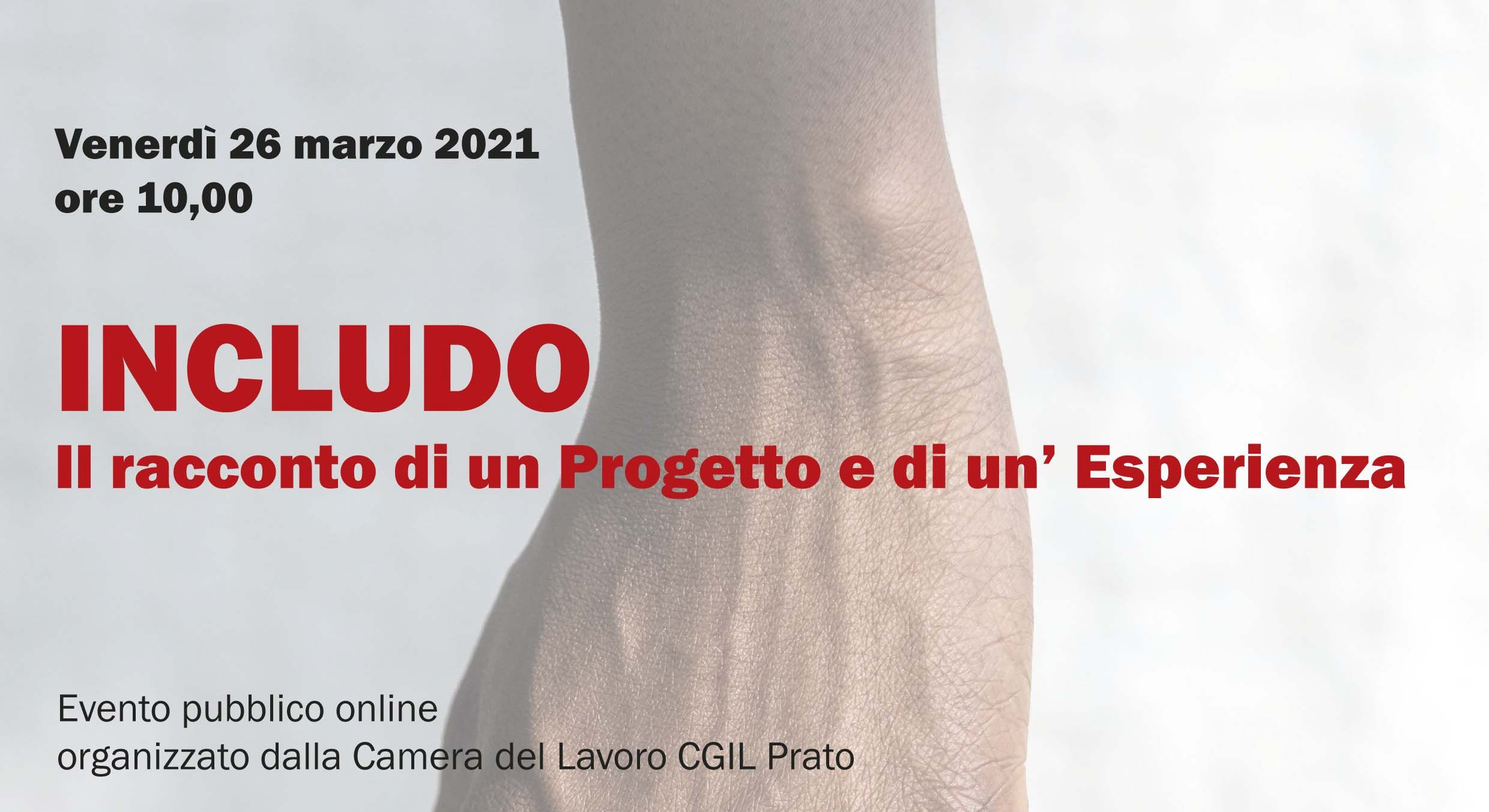 26 marzo - INCLUDO - Il racconto di una esperienza