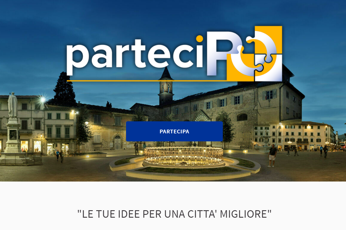 ParteciPO, la piattaforma digitale di partecipazione pubblica del Comune di Prato
