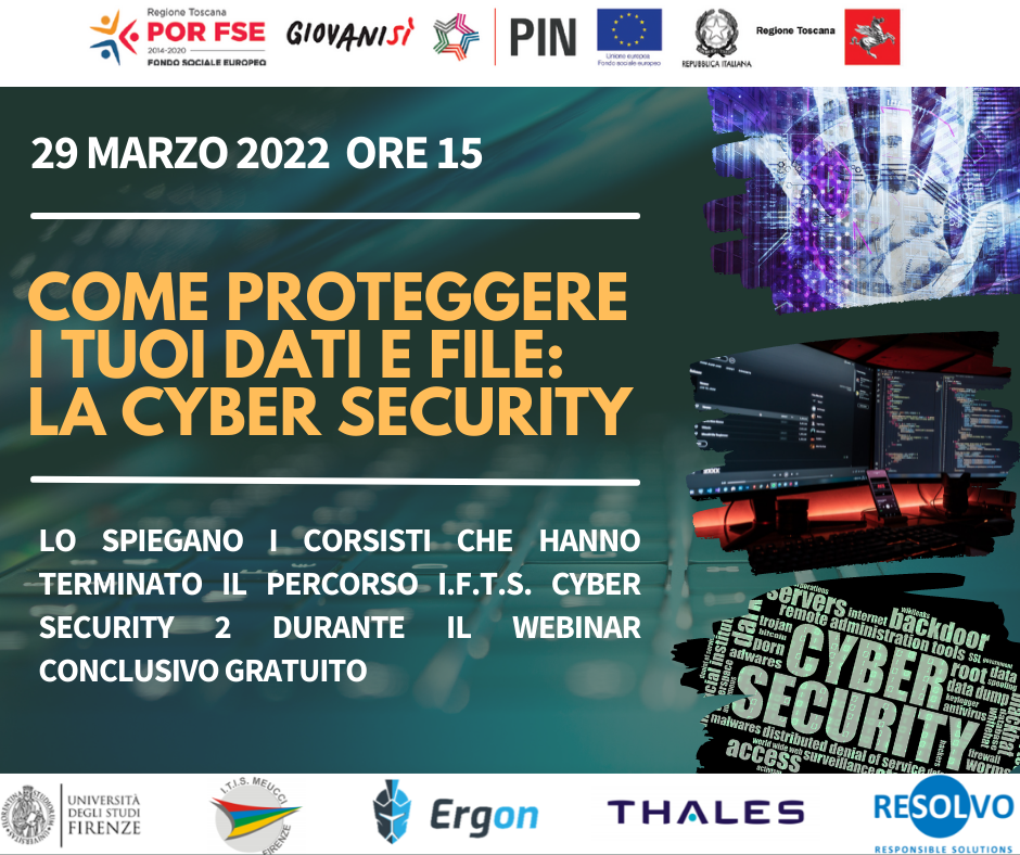 Webinar conclusivo corso Cyber Security 2