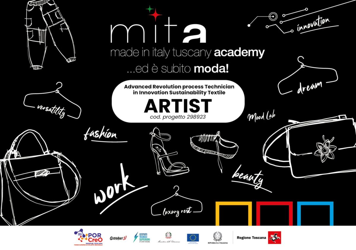 Fondazione MITA - Vicina la scadenza del corso ARTIST - “Advanced Revolution process Technician in Innovation Sustainability Textile”