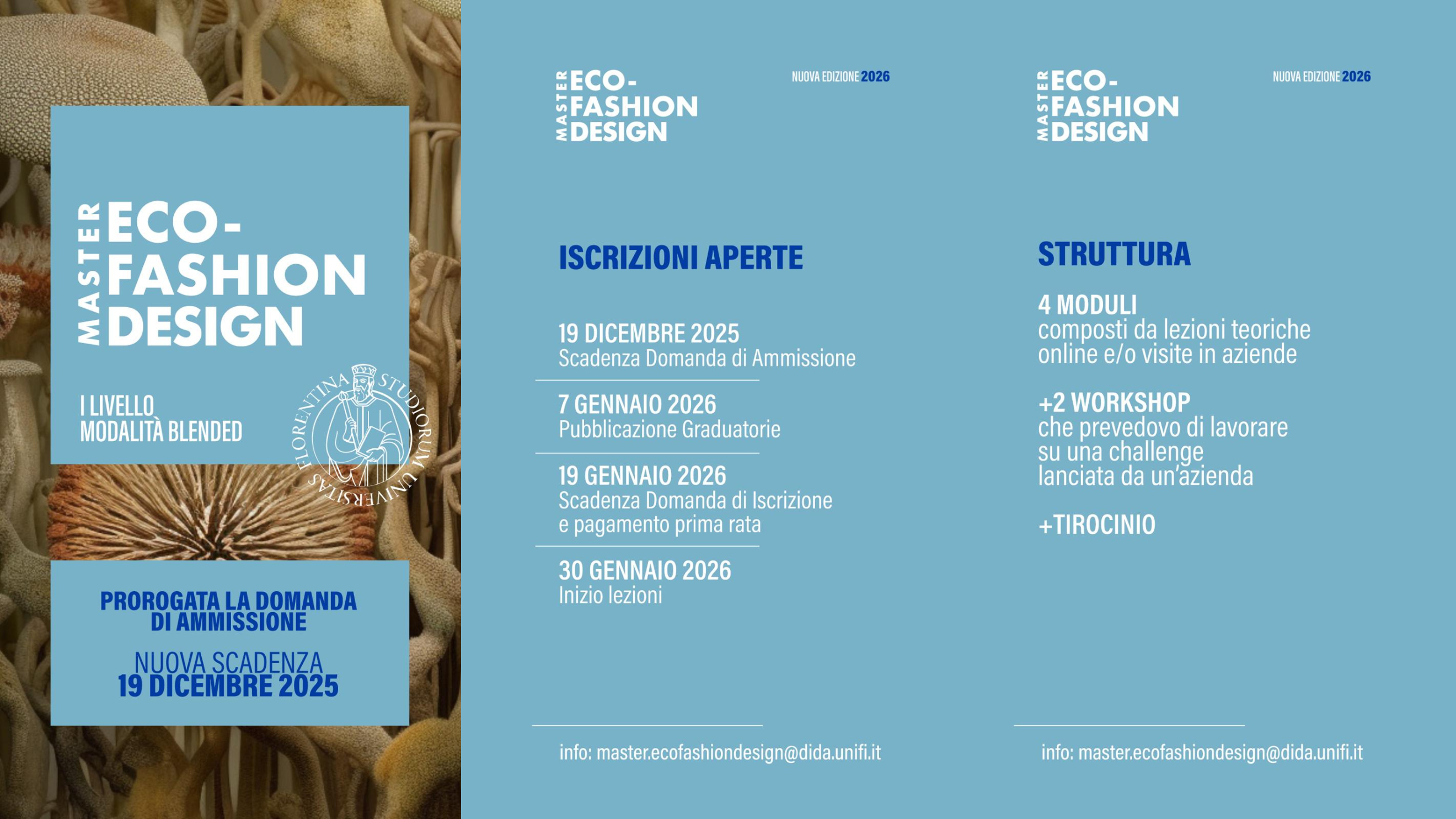 master ecofashion design