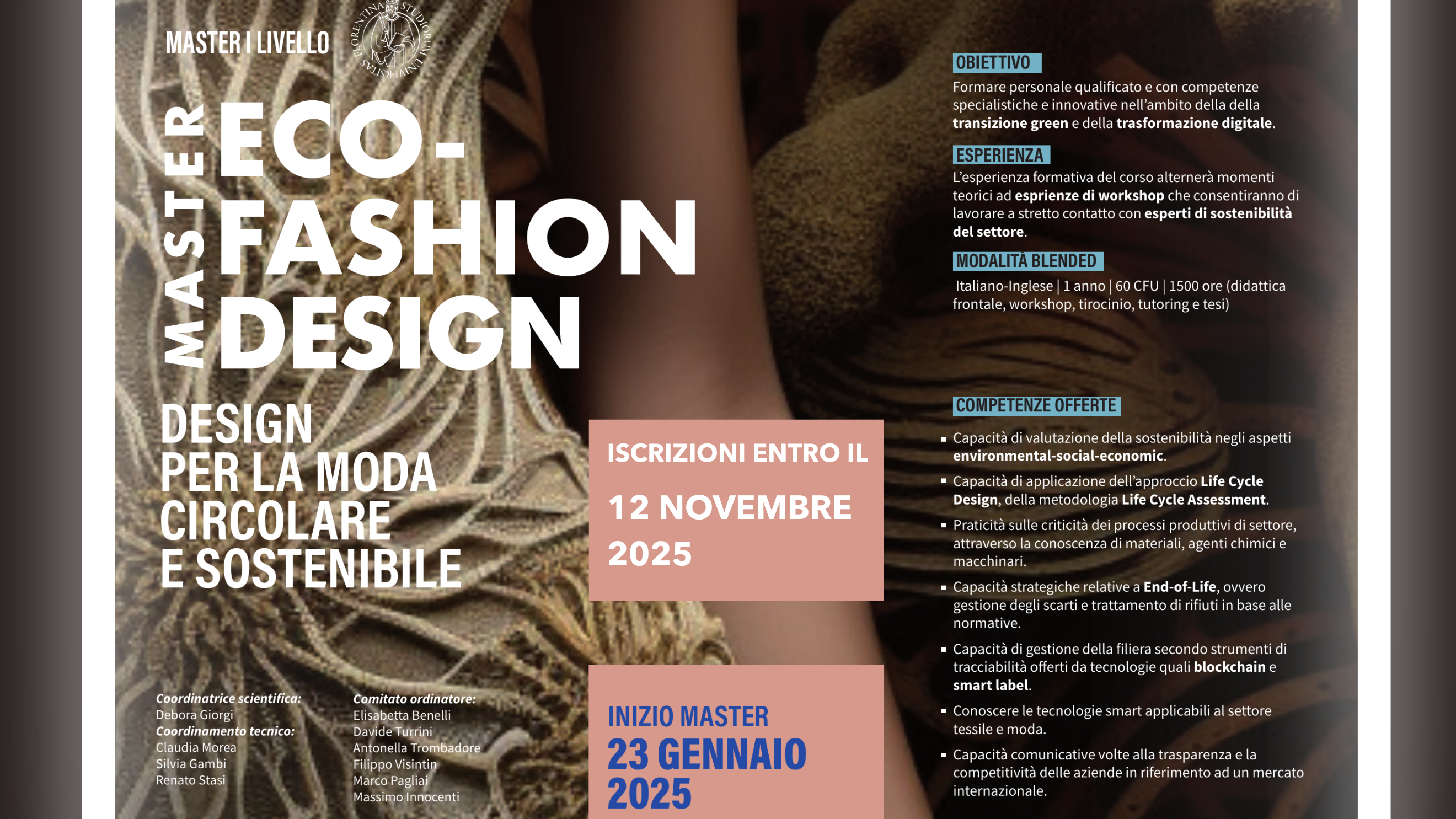 master ecofashion design