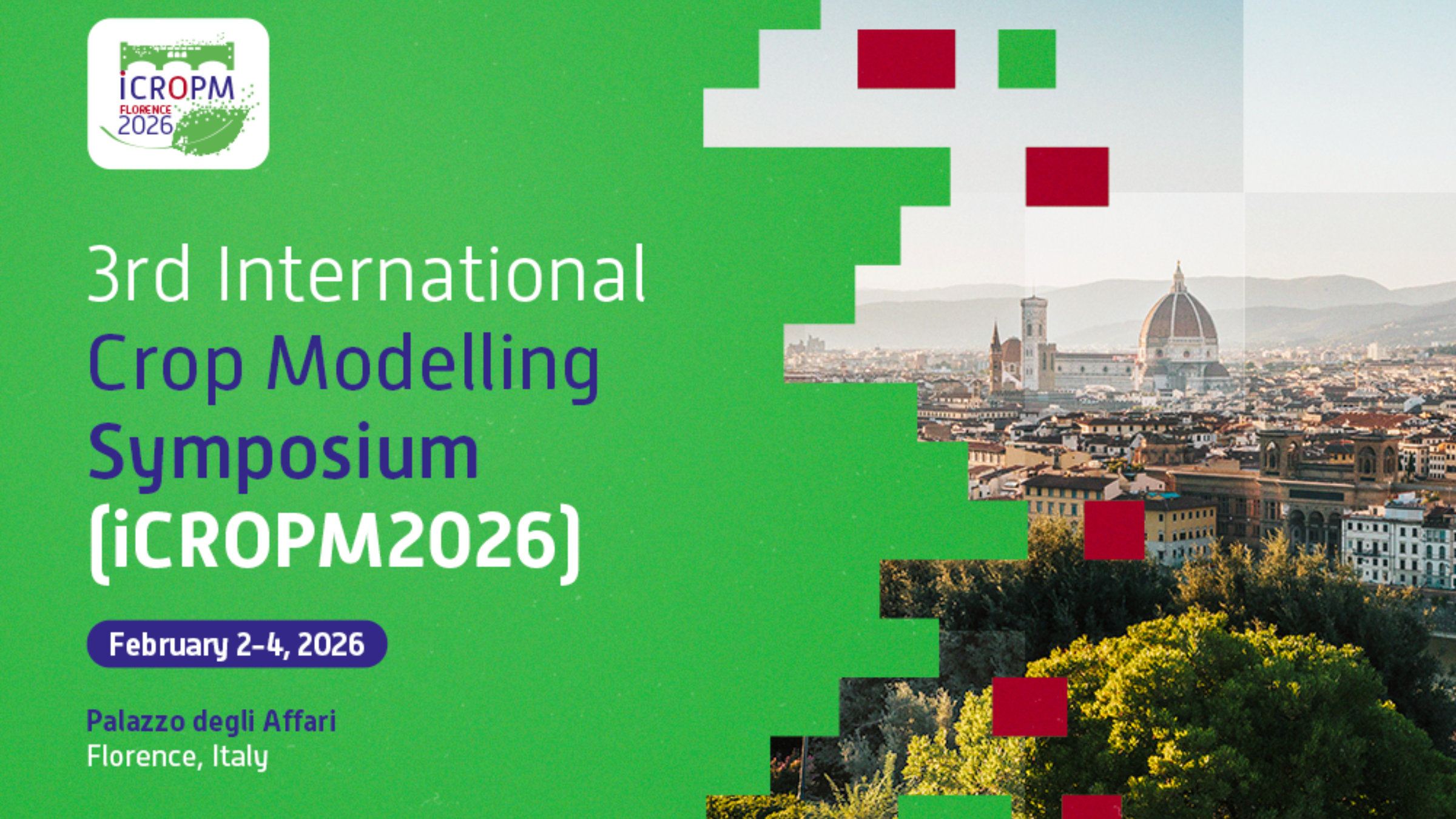 3 Simposio Internazionale sulla Modellazione delle Colture iCROPM2026