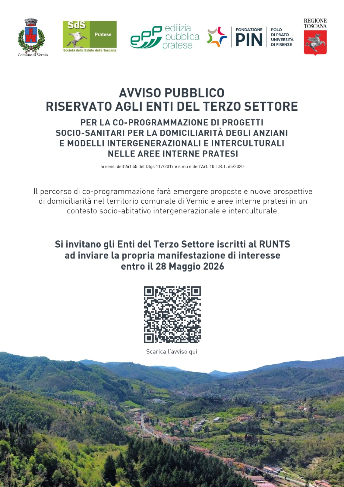 LocandinaAvvisoTerzoSettore