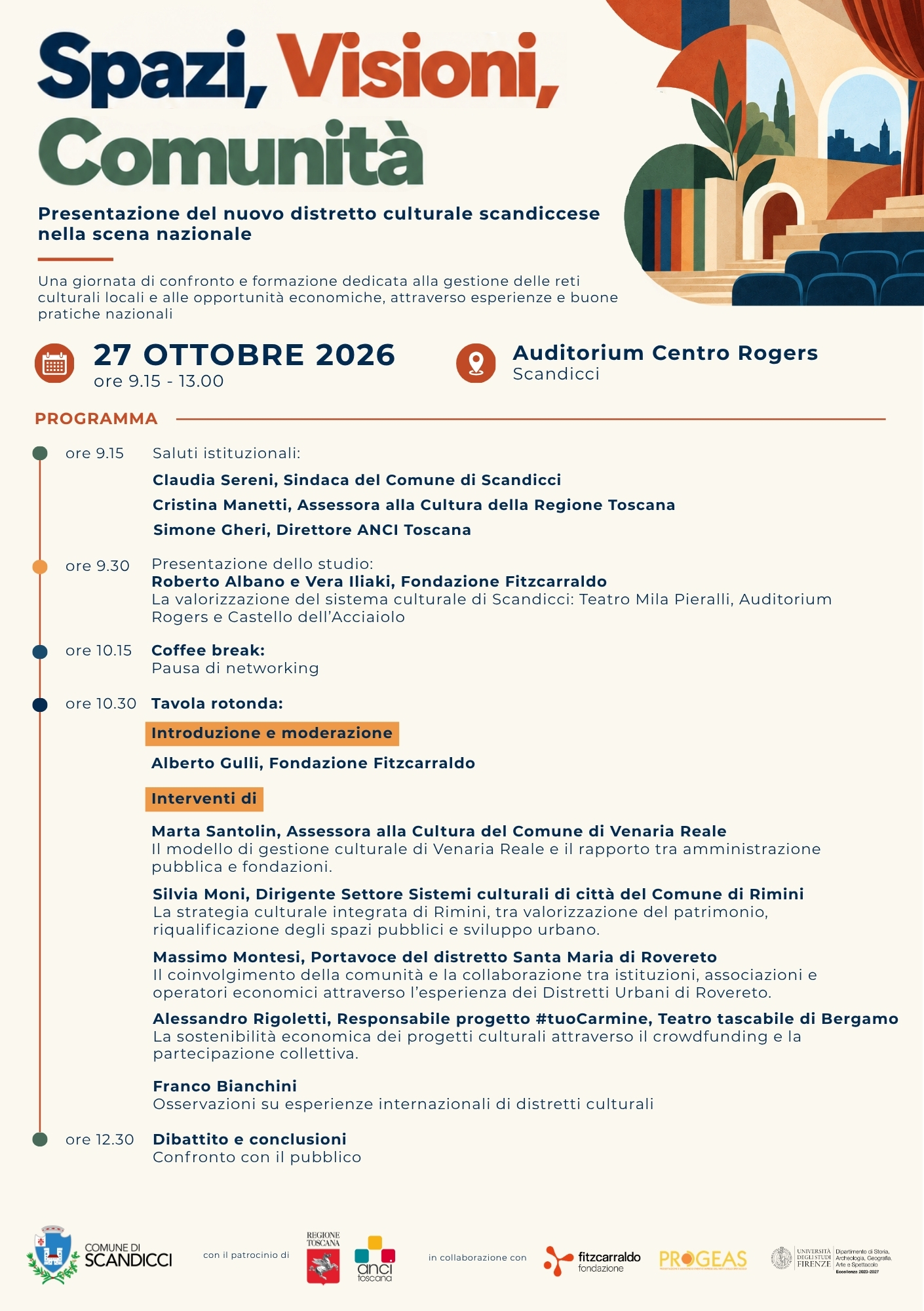Spazi visioni comunità 27 ottobre